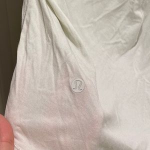 Lululemon light teal shirt.